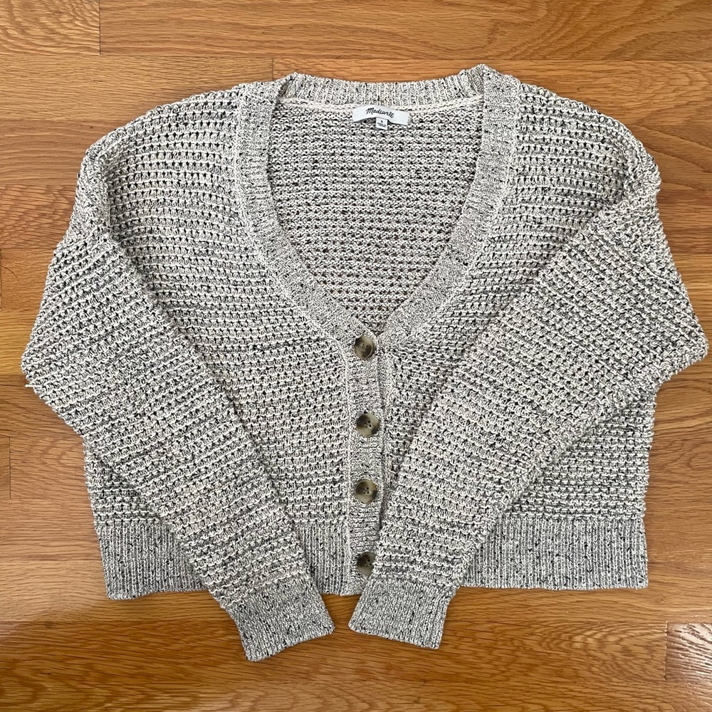 Madewell Tan Heather Knit Women's Sweater Sz Small